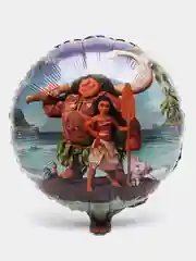 Шар круглый фольгированный "Моана", шар "Моана", шар фольгированный, шарик, шары