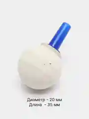 Белый распылитель, аэратор воздуха для компрессора в аквариум, на стандартный шланг 4 мм