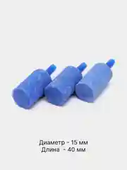 Голубой распылитель, аэратор воздуха для компрессора в аквариум, на стандартный шланг 4 мм