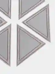 Белый светоотражающая термонаклейка, комплект: 5 шт, 10 шт
