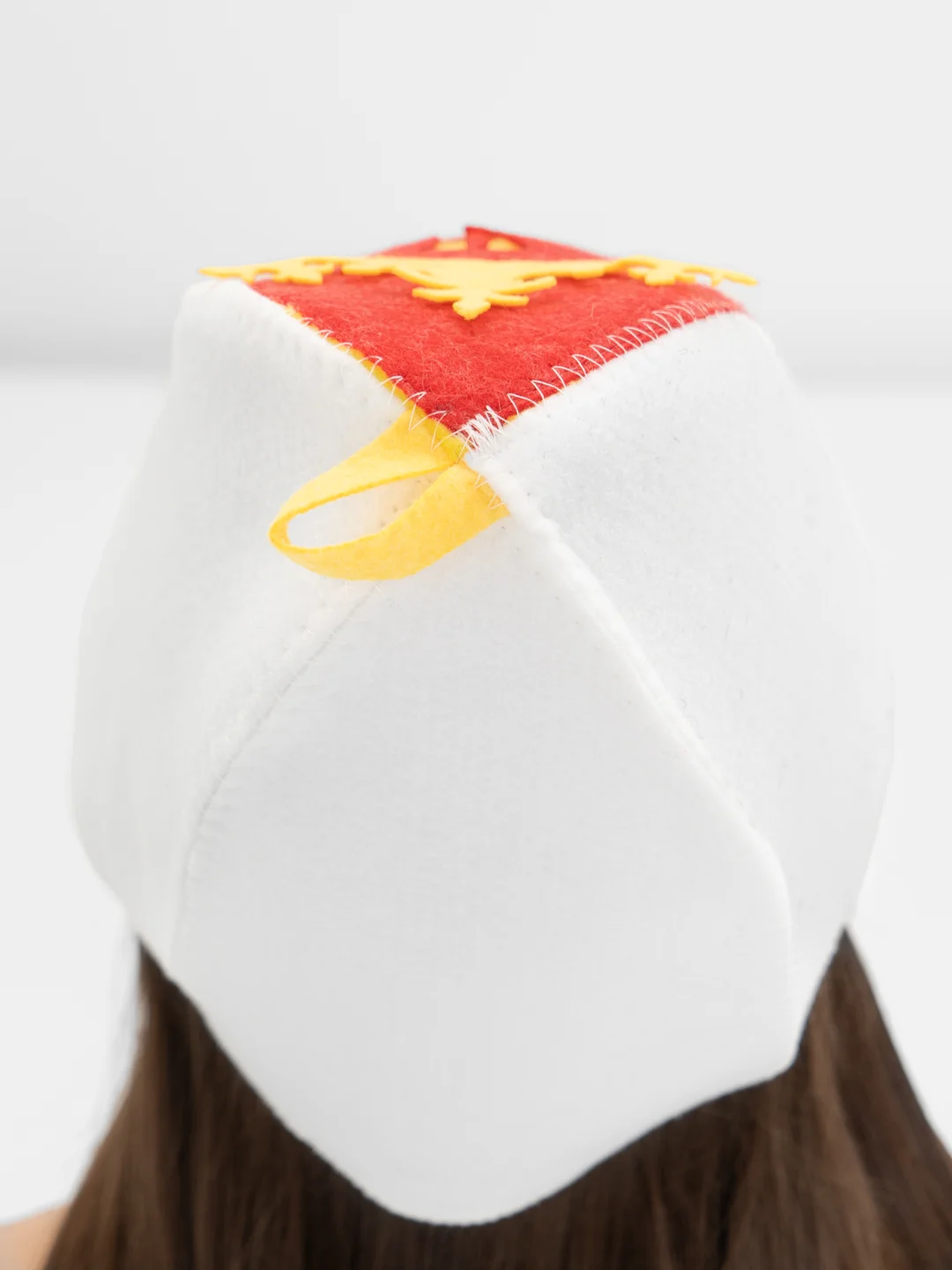 Шапка для бани "Я Царица", с аппликацией