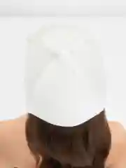 Шапка для бани, белая