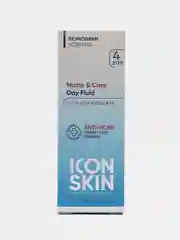 ICON SKIN Дневной матирующий крем-флюид для жирной кожи c эффектом пудры Matte&Care, 30мл