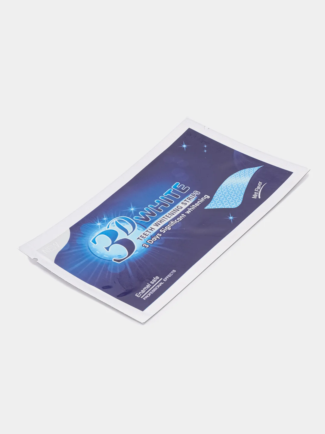 Лазурный отбеливающие полоски для зубов 3D, 5D, 9D White