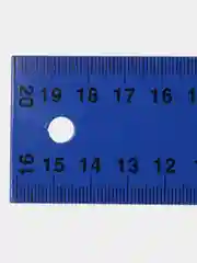 Темно-синий угольник металлический ЛОМ, 200 мм