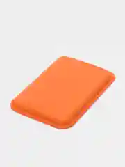 Рыжий кошелёк для карт на магните MagSafe Leather Wallet