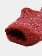 Красный носки детские, вязаные, 1-3 года, ручная работа