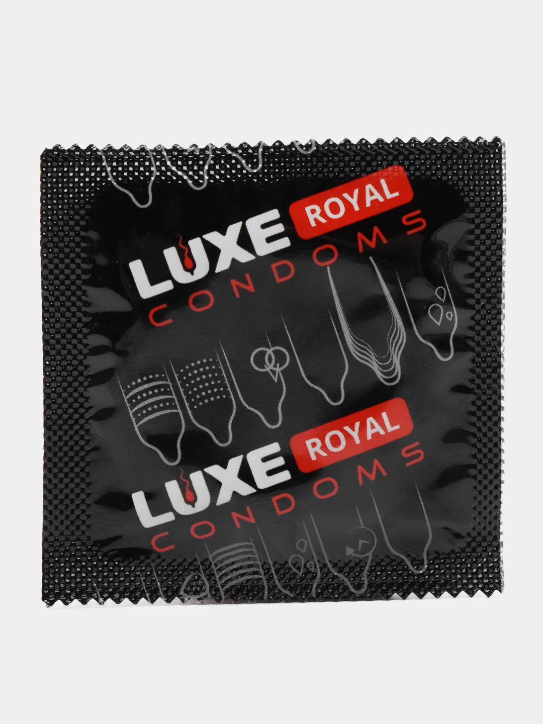 Презервативы Luxe Royal Extreme с точечной и рифленой поверхностью, 3 штуки