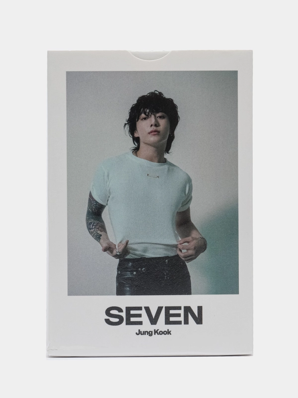 Карточки JUNG KOOK, BTS, "SEVEN", 55 штук