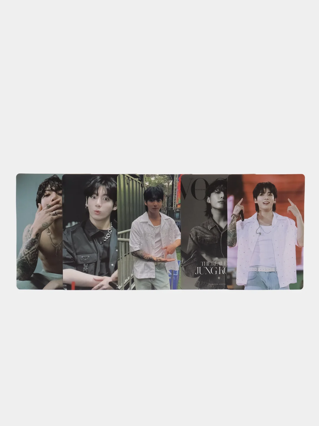Карточки JUNG KOOK, BTS, "SEVEN", 55 штук