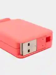 Розовый сматываемый кабель Universal Max, 2,4 A