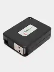 Розовый сматываемый кабель Universal Max, 2,4 A