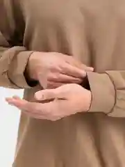 Бежевый свитшот мужской, замшевый, оверсайз