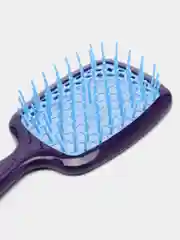 Фиолетовый расческа для волос, массажная, женская