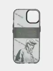 Фиолетовый чехол на iPhone 11/12/13/14 Pro Max/7/8 Plus/XR/XS/X, айфон про макс, прозрачный