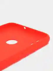 Алый чехол Huawei Honor 8X силиконовый цветной матовый (Хуавей Хонор 8Х)