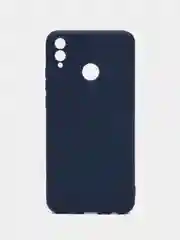 Синий чехол Huawei Honor 8X силиконовый цветной матовый (Хуавей Хонор 8Х)