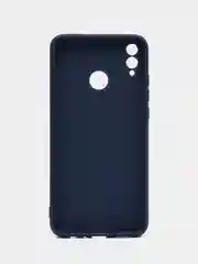 Синий чехол Huawei Honor 8X силиконовый цветной матовый (Хуавей Хонор 8Х)