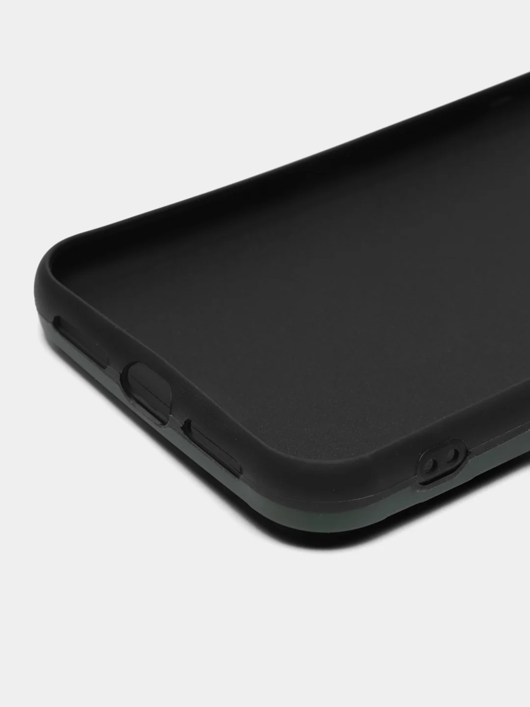 Тёмно-серый чехол на iPhone 11/12/13/14 Pro Max/7/8 Plus/XR/XS/X, айфон про макс, прозрачный
