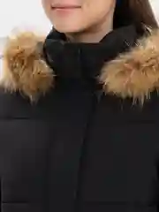 Черный куртка парка
