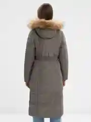 Приглушённый хаки куртка женская