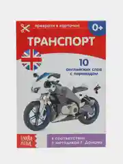 Белый развивающие карточки по методике Домана, на английском языке