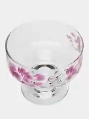 Вишнёвый креманка "Сакура" ваза для мороженого,десертов,конфет