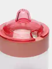 Розовый банка для специй с ложкой, 200 мл, стекло