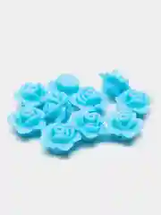 Лазурный бусины Розы из искусственного коралла для рукоделия и украшений