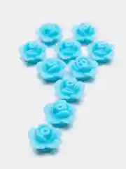 Лазурный бусины Розы из искусственного коралла для рукоделия и украшений