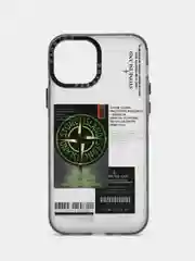 Фуксия чехол на iPhone 11/12/13/14 Pro Max/7/8 Plus/XR/XS/X, айфон про макс, прозрачный