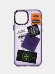 Черный чехол на iPhone 11/12/13/14 Pro Max/7/8 Plus/XR/XS/X, айфон про макс, прозрачный