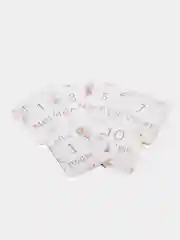 Карточки для фотосессии малыша "Малышка" с бирочкой, для фотосессии новорожденной малышки