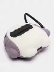 Тёмно-розовый чехол для беспроводных наушников AirPods Pro 2 / AirPods Pro (Аирподс), силиконовый