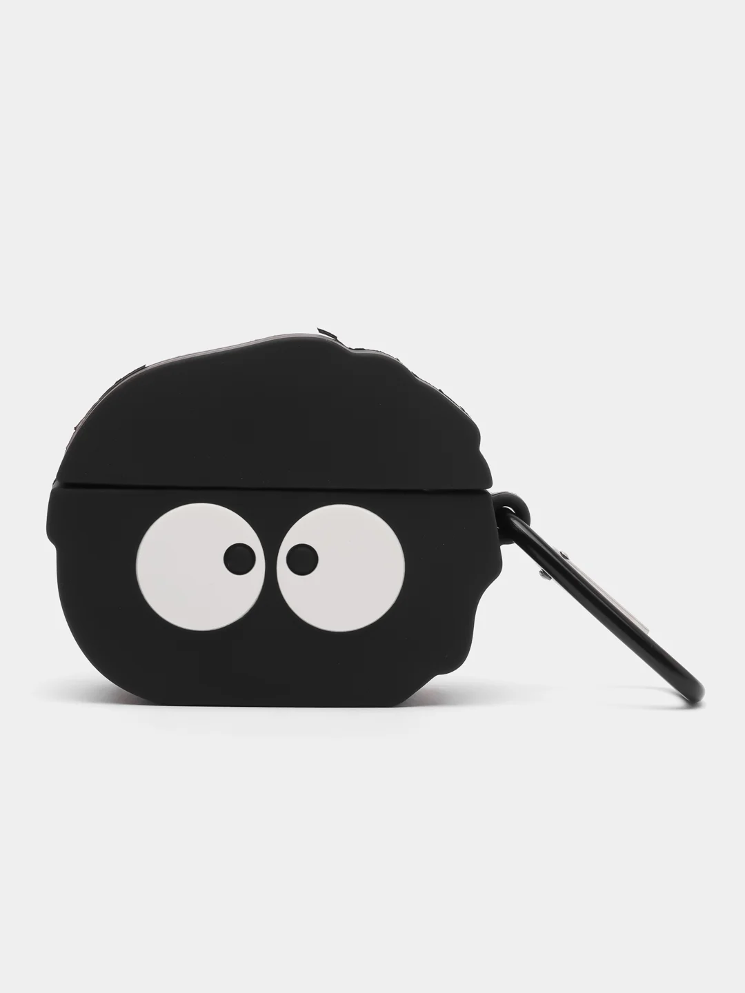 Черный чехол для беспроводных наушников AirPods Pro 2 / AirPods Pro (Аирподс), силиконовый