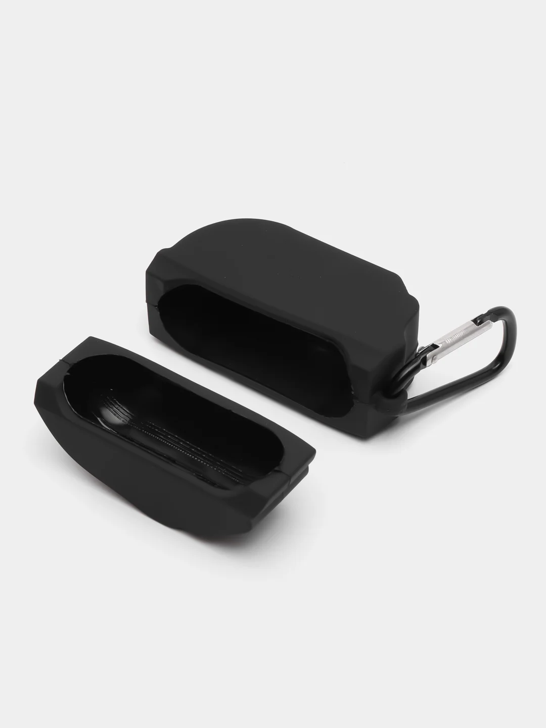 Черный чехол для беспроводных наушников AirPods Pro 2 / AirPods Pro (Аирподс), силиконовый