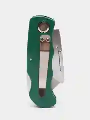 Серый складной строительный, канцелярский, трапециевидный нож