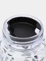 Серый бутылка для фитнеса шейкер 0,5 л SilaPro