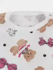 Молочный пижама для девочки
