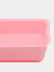 Конфетный лоток для кошек розовый с сеткой, 34 х 25,5 х 7