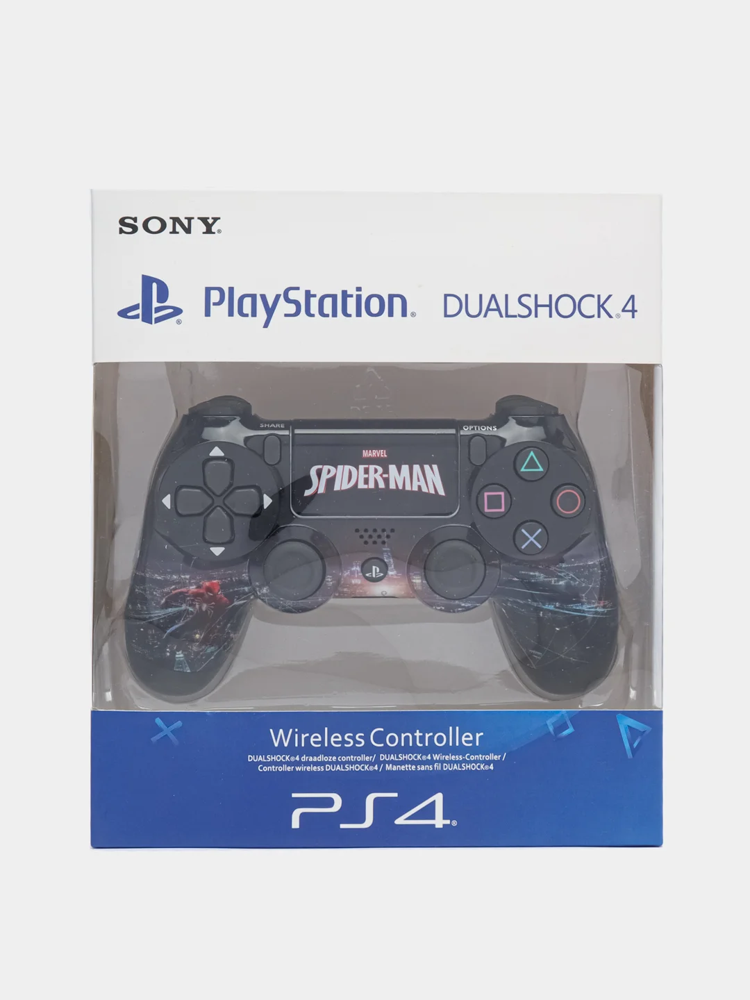 Серый джойстик для PS4, беспроводной геймпад