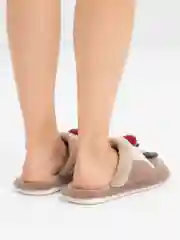 Зеленый новогодние тапочки, домашние, рождественские