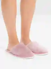 Розовый тапочки домашние женские, ЖВТ/ветка розовый