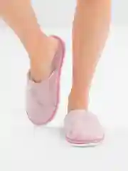 Розовый тапочки домашние женские, ЖВТ/ветка розовый