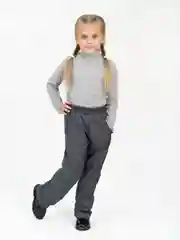 Тёмно-розовый брюки детские на флисе, осень Arctic kids
