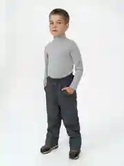 Тёмно-розовый брюки детские на флисе, осень Arctic kids