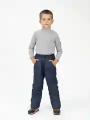 Тёмно-розовый брюки детские на флисе, осень Arctic kids