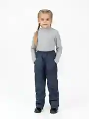 Тёмно-розовый брюки детские на флисе, осень Arctic kids