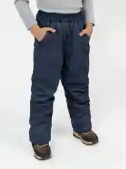 Тёмно-розовый брюки детские на флисе, осень Arctic kids