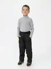 Тёмно-розовый брюки детские на флисе, осень Arctic kids